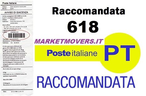 Giacenza raccomandata 618, cosa può .